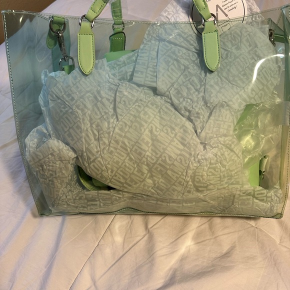 Steve Madden clear tote 2-1 - Picture 5 of 6